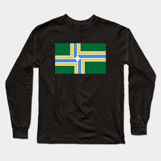 Flag of Portland, Oregon Long Sleeve T-Shirt